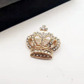 Rhinestone Crown Brooch Pin Men's Brooches Jewelry Garment Accessories , Ideal choice for Gifts