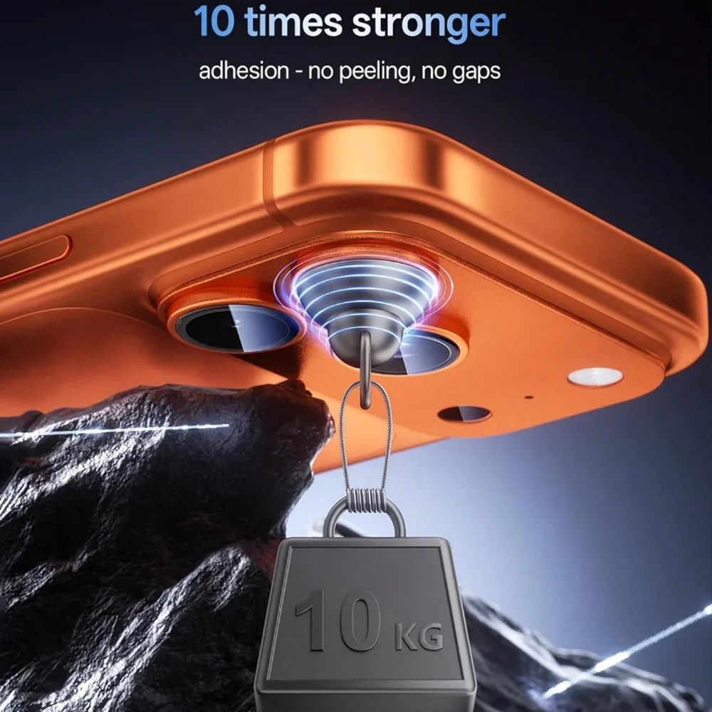 NNBILI 2Pcs For IPhone 17 Pro Max Camera Lens Protector - Premium 9H Tempered Glass With Strong Adsorption Case-Friendly Design