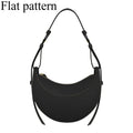 2026 light luxury crescent bag with niche design, single shoulder crossbody bag