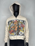 Y2K Aesthetic Pattern Print Hoodie Vintage