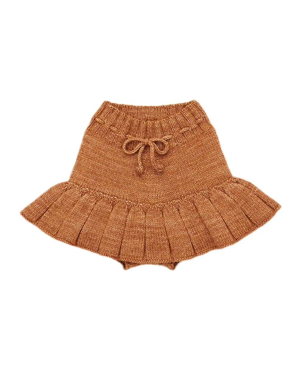 Children's sweater 2025 MP Autumn/Winter retro pastoral style baby girls warm pullover knitted cardigan half skirt set